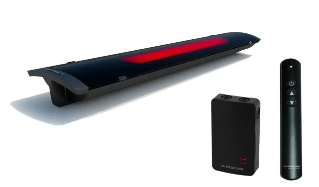 Heatscope® Pure Negro integral 3000W + Smartbox Mando a distancia
