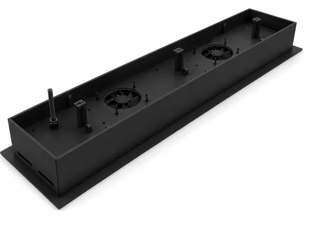 Caisson d'encastrement plafond HEATSCOPE® noir