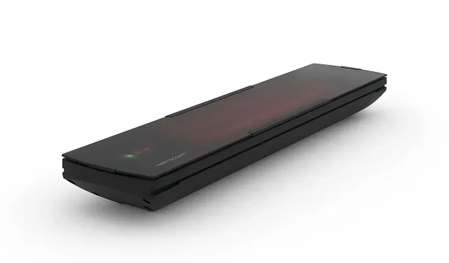 Heatscope Vision 1600 W - All Black - Remote control