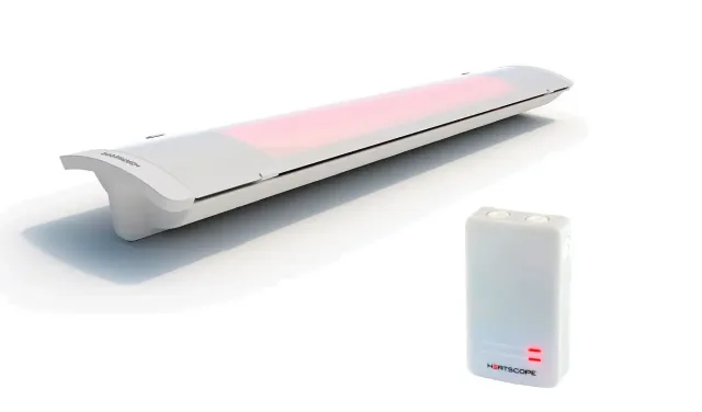 Heatscope® Pure Blanc 3000W - Smartbox Somfy - Télécommande