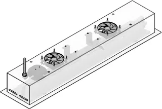 Deckeneinbaukasten HEATSCOPE® weiß, Ansicht 2