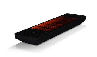 Heatscope Spot 2200 W - Noir intégral - Télécommande, vue 2