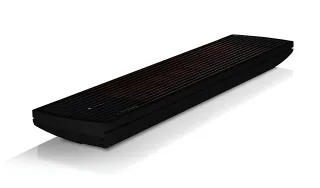 Heatscope Spot 2800 W - Nero integrale - Telecomando, vista 1