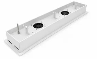 Deckeneinbaukasten HEATSCOPE® weiß, Ansicht 1