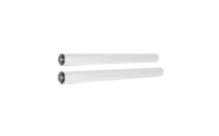 Mounting extension Heatscope 100 mm white, view 1