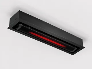 Caisson d'encastrement plafond HEATSCOPE® noir, vue 3