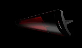 Heatscope Pure 3000W - Negro integral, vista 3